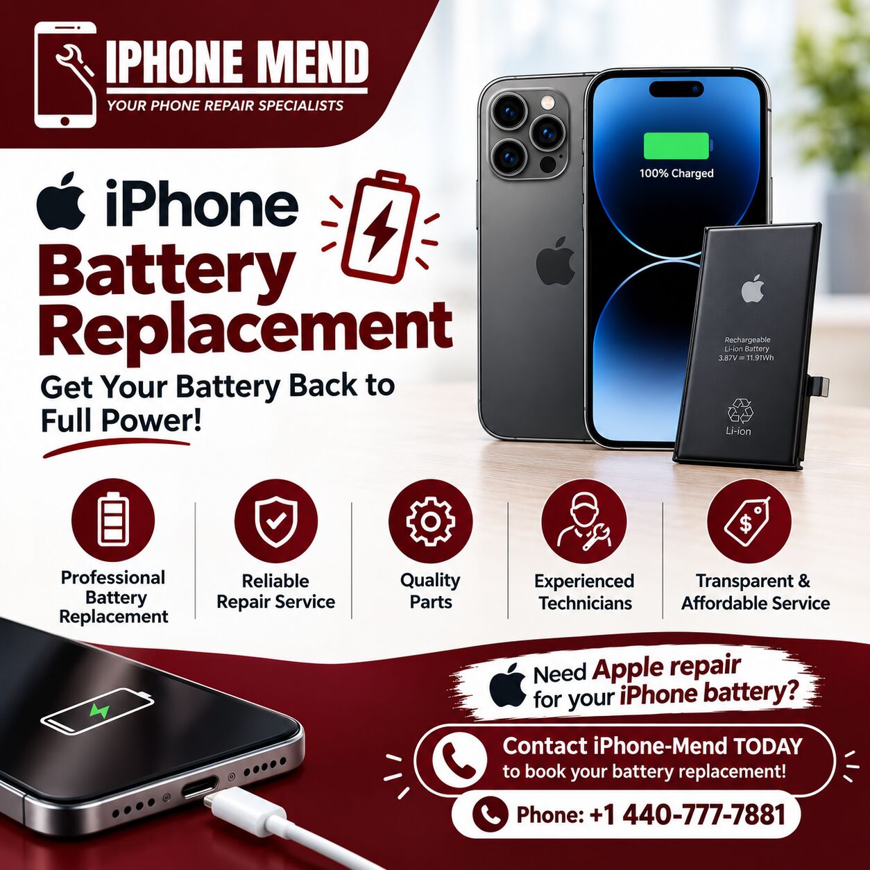 New York, Appliance Repair, 📱 IPhone Battery Replacement Cost Cleveland Ohio – Professional IPhone Repair At IPhone-M
