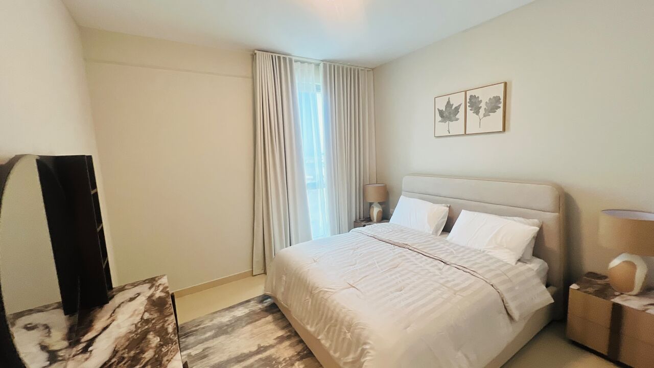Manama, Apartments, Flats, Houses & Villas, BHD 520/month,  Furnished,  1 BR,  SEA VIEW APARTMENT FOR RENT IN MARASSI AL BAHRAIN
