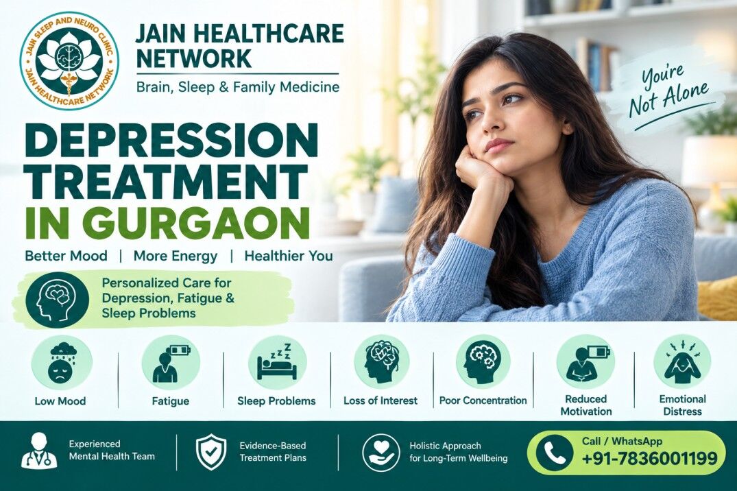 Gurgaon, Health, Depression Treatment In Gurgaon | Jain Healthcare Network