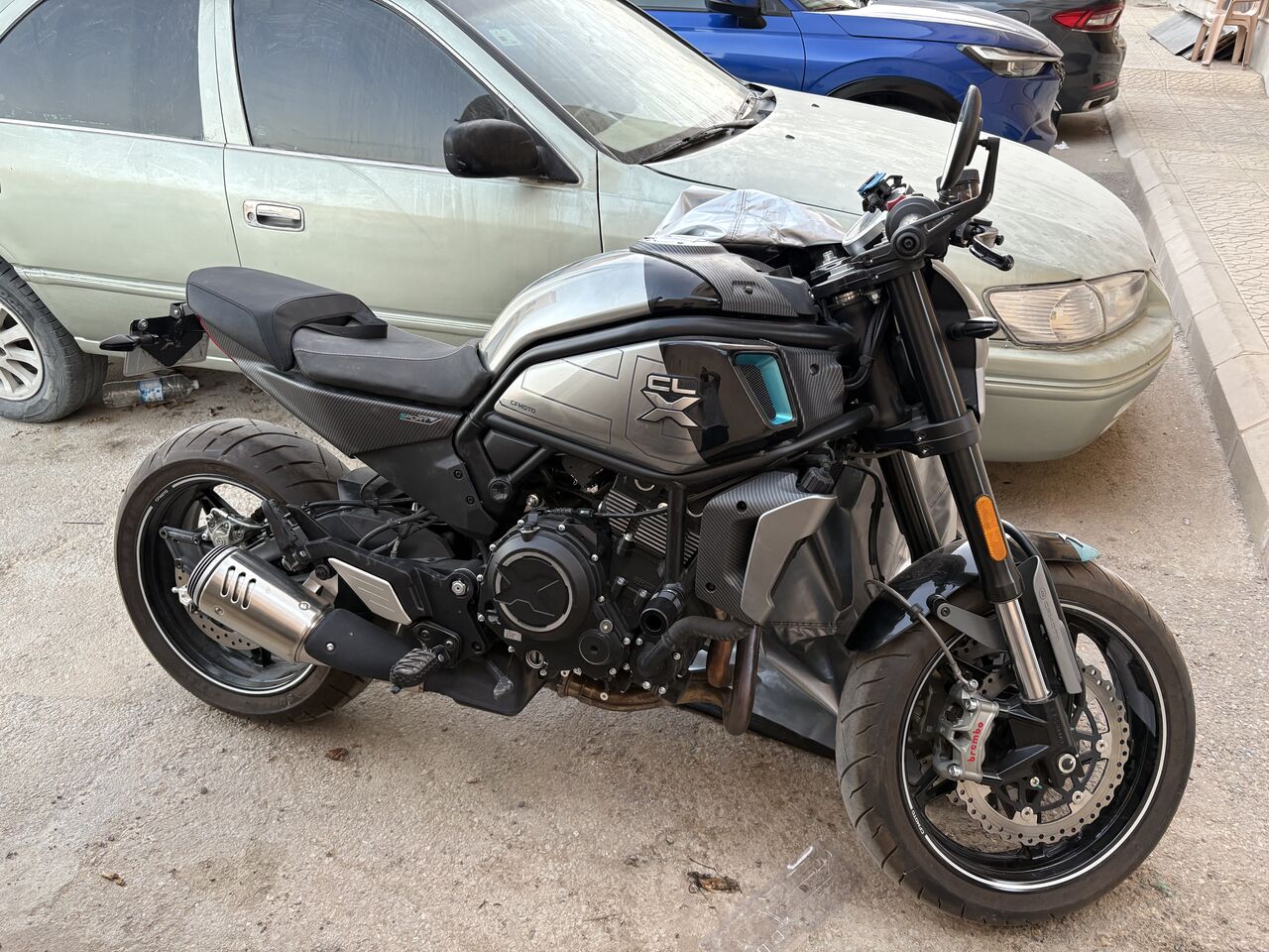 Riyadh, Motorcycles, SAR 23000,  CFMOTO 700CL-X Sport 2025 &ndash; Velocity Grey | Low Mileage | Excellent Condition