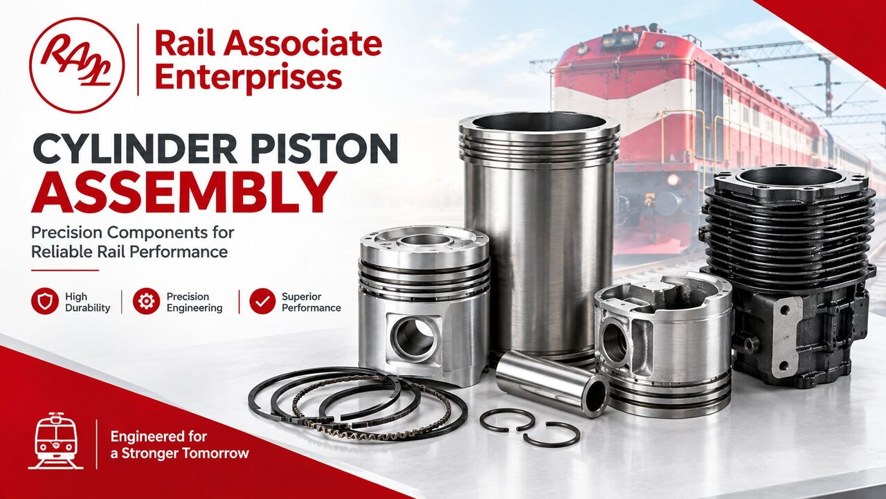 Ghaziabad, Materials, INR 50000,  Complete Railway Support Through Cylinder Piston Components