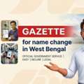 Apply Online For Gazette Name Change In West Bengal | Vakil India