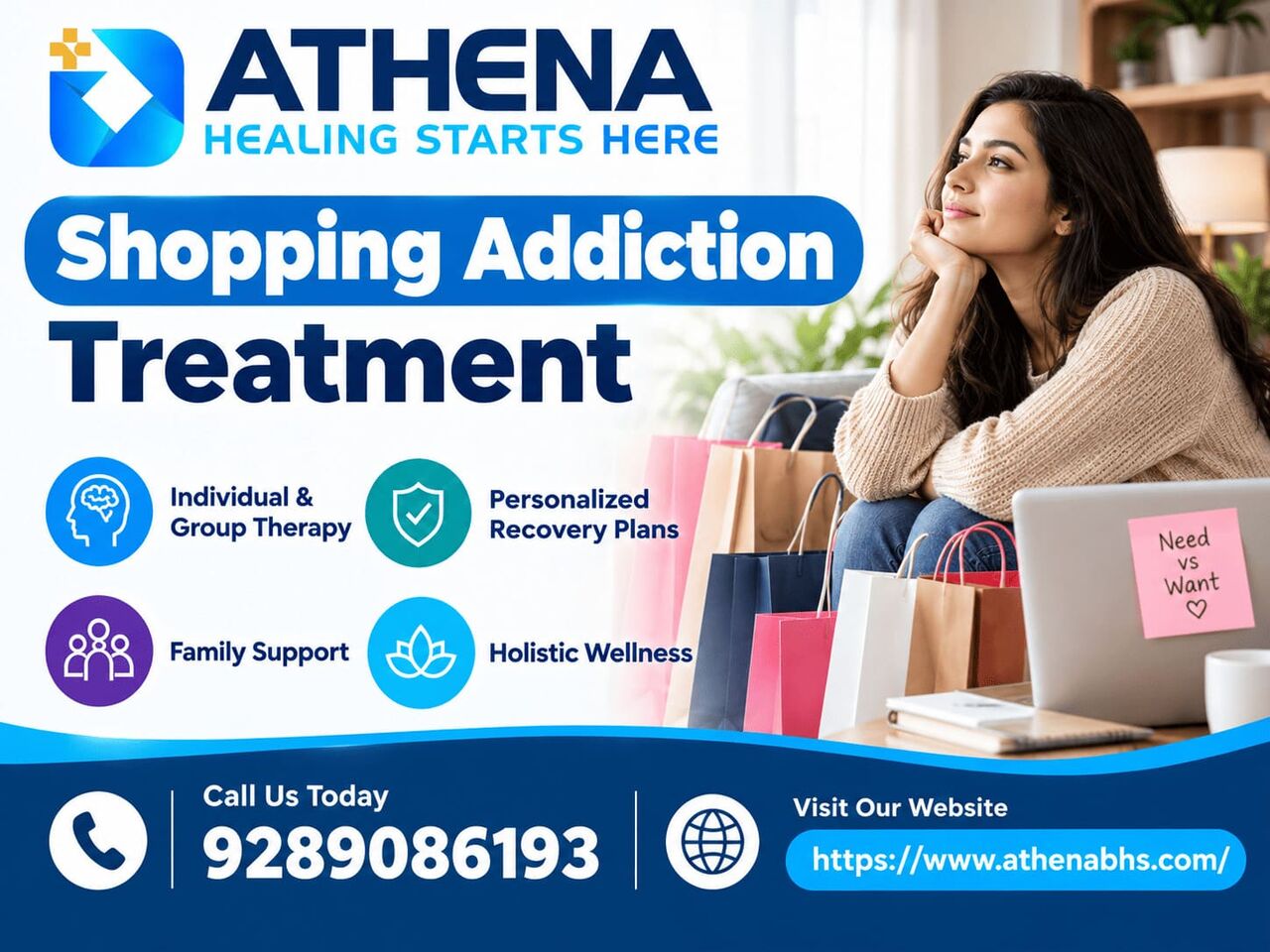 Gurgaon, Health, Shopping Addiction Treatment | Mental Health & Therapy