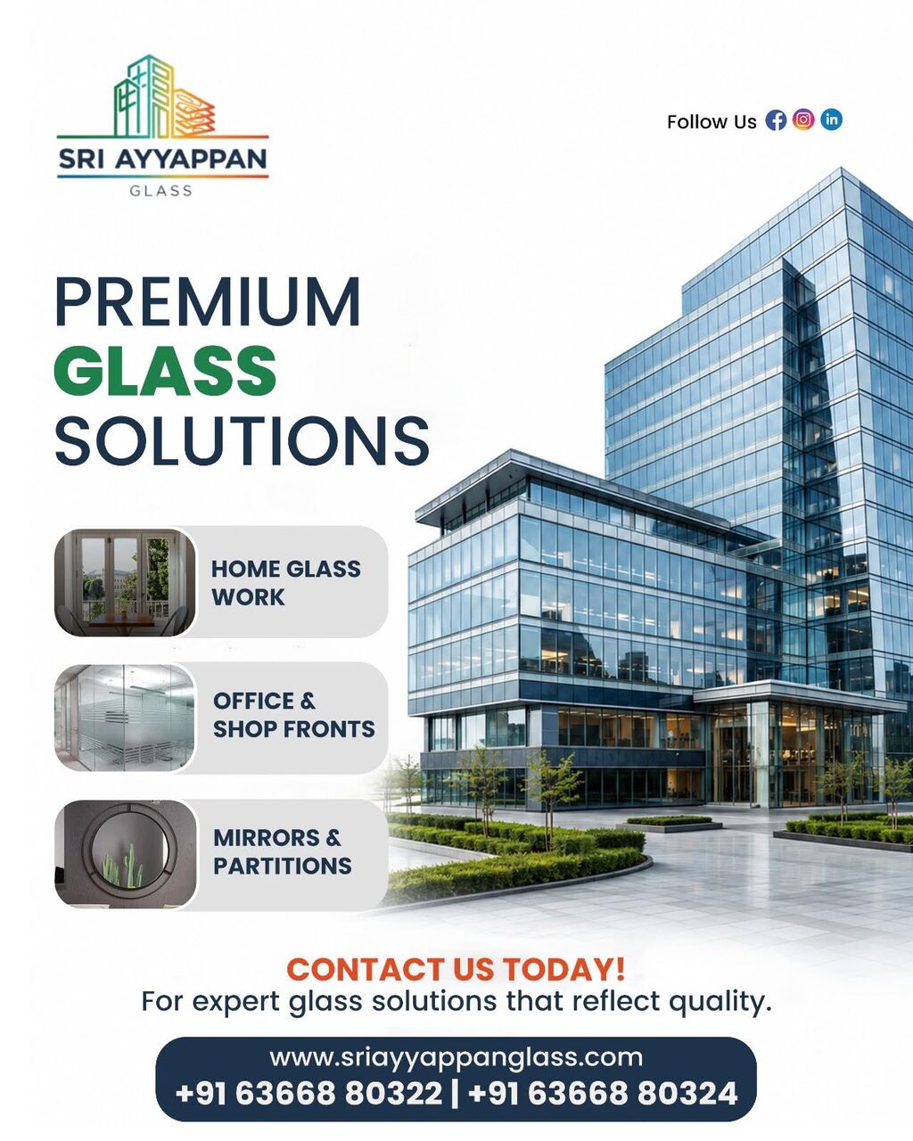 Bangalore, Business, Stylish Glass Railing Solutions For Modern Spaces In Bangalore