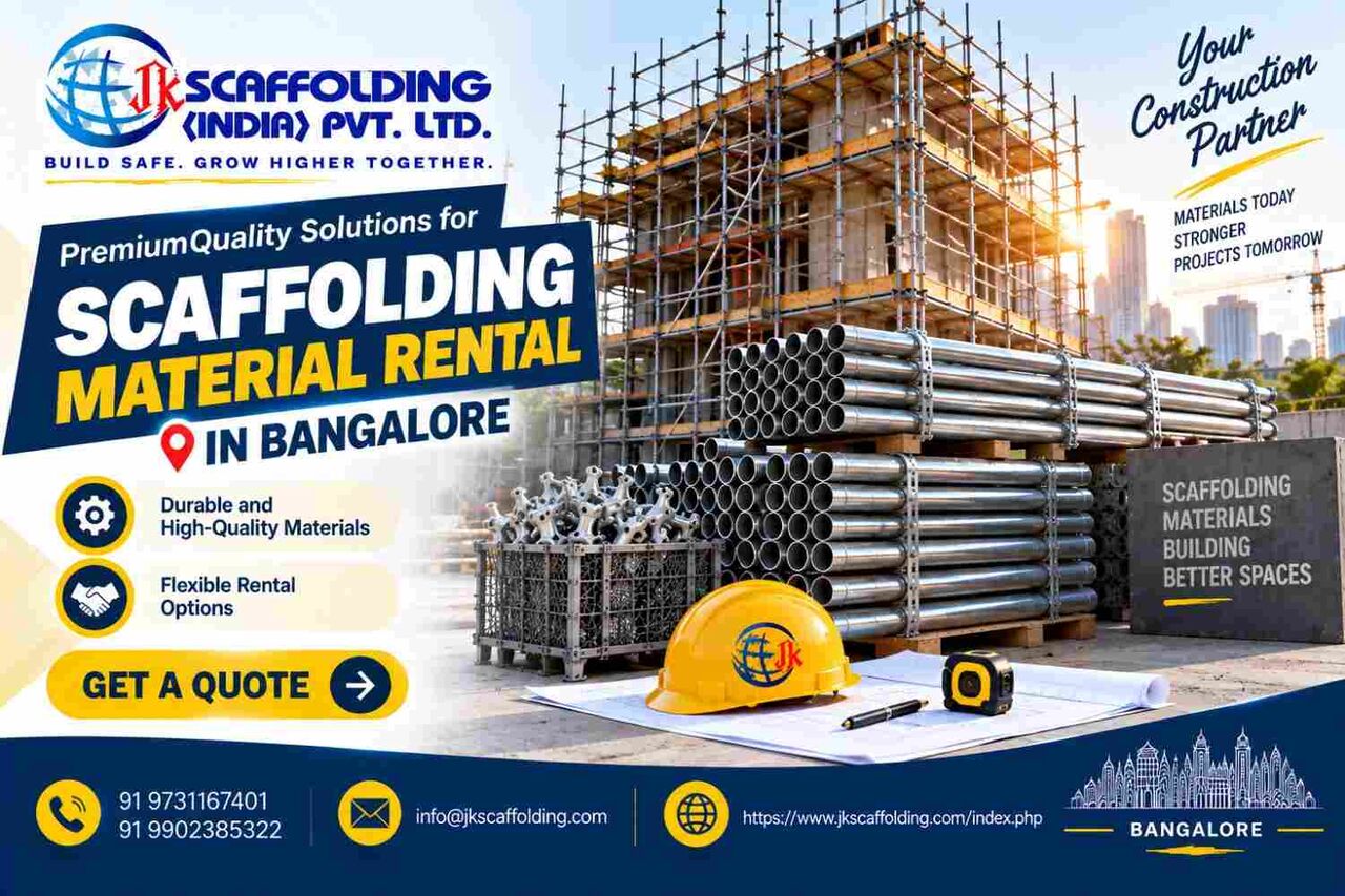 Bangalore, Construction, Scaffolding Material Rental In Bangalore