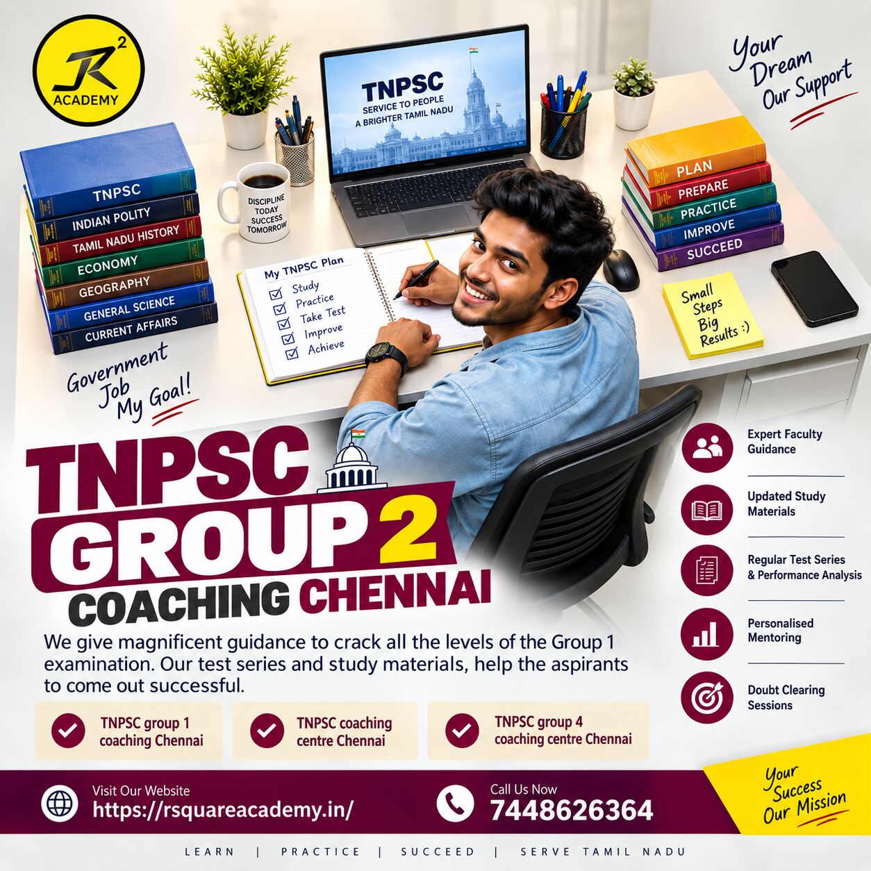 Chennai, Education, TNPSC Group 2 Coaching Chennai &ndash; R Square Academy