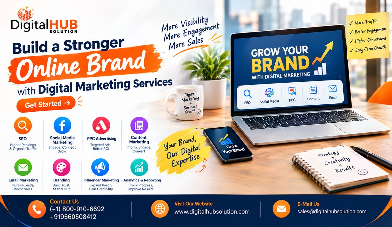 New York, Marketing, Build A Stronger Online Brand With Digital Marketing Services | Get Started