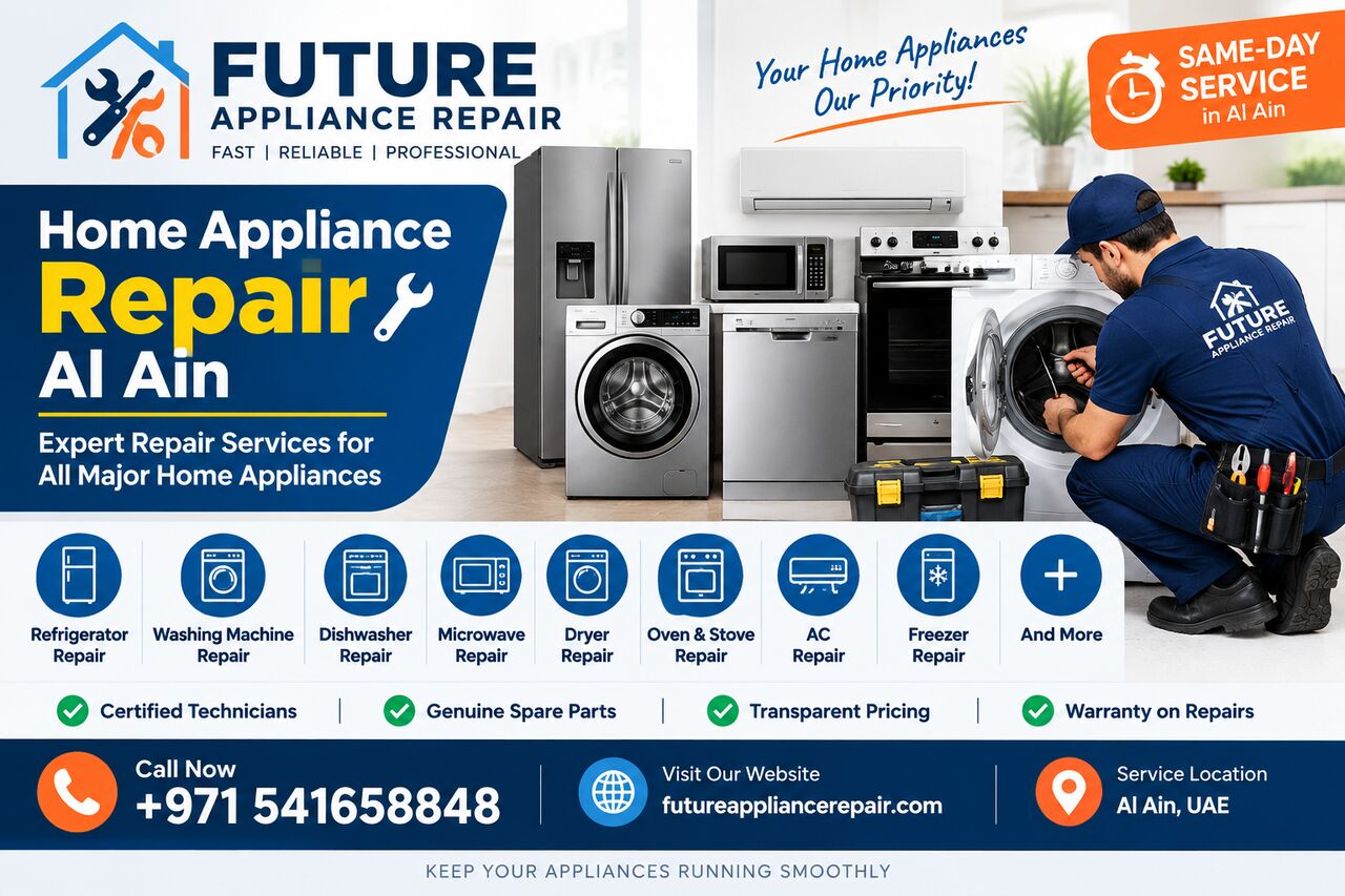 Al Ain, Appliance Repair, Washing Machine Service Al Ain