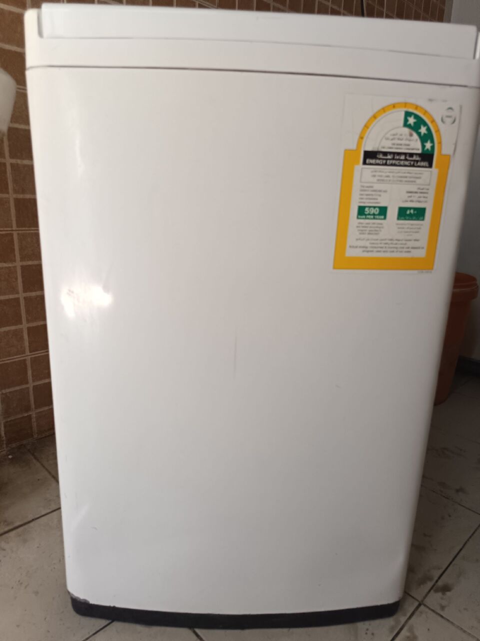 Riyadh, Machinery, SAR 350,  Samsung 5kg Top Load Fully Automatic Washing Machine - Good Condition