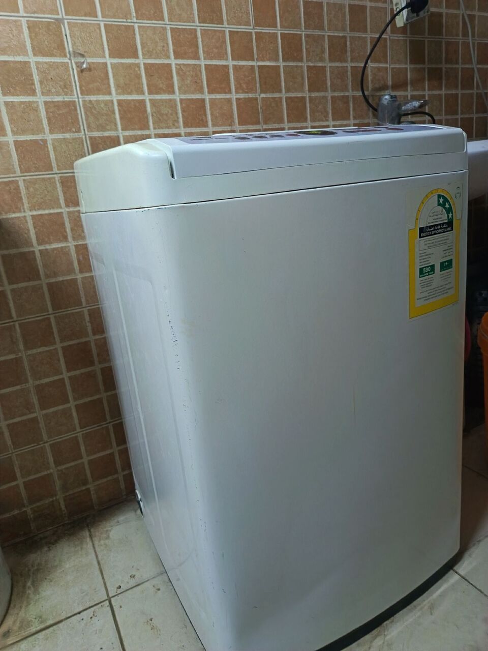 Riyadh, Machinery, SAR 350,  Samsung 5kg Top Load Fully Automatic Washing Machine - Good Condition