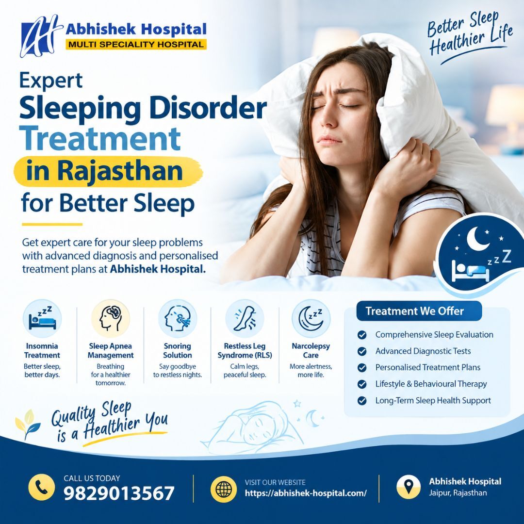 Jaipur, Health, Expert Sleeping Disorder Treatment In Rajasthan For Better Sleep