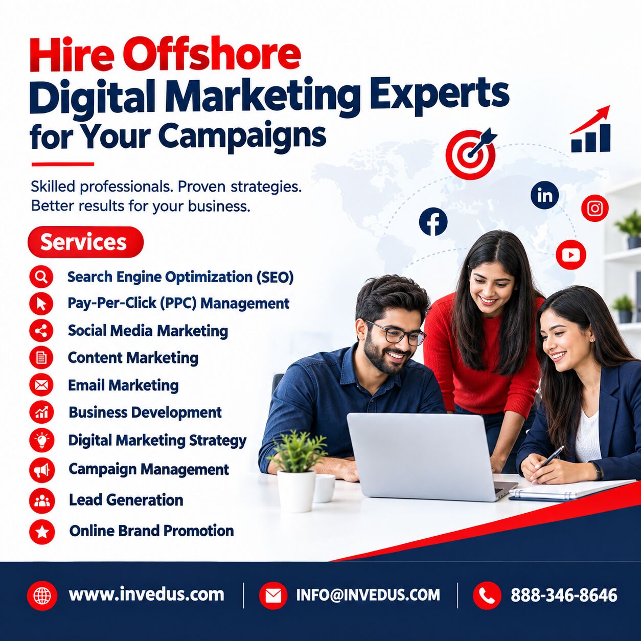 New York, Marketing, Hire Offshore Digital Marketing Experts For Online Growth
