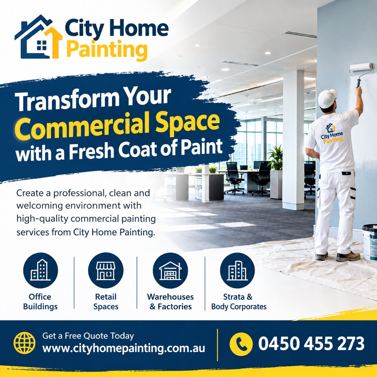 Melbourne, Printing, Transform Your Commercial Space With A Fresh Coat Of Paint