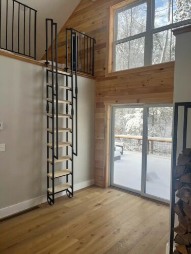 New York, Construction, Custom Ships Ladder Stairs For Lofts & Tight Spaces