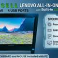 SAR 450,  Lenovo All-in-1 PC For Sell Excellent Condition