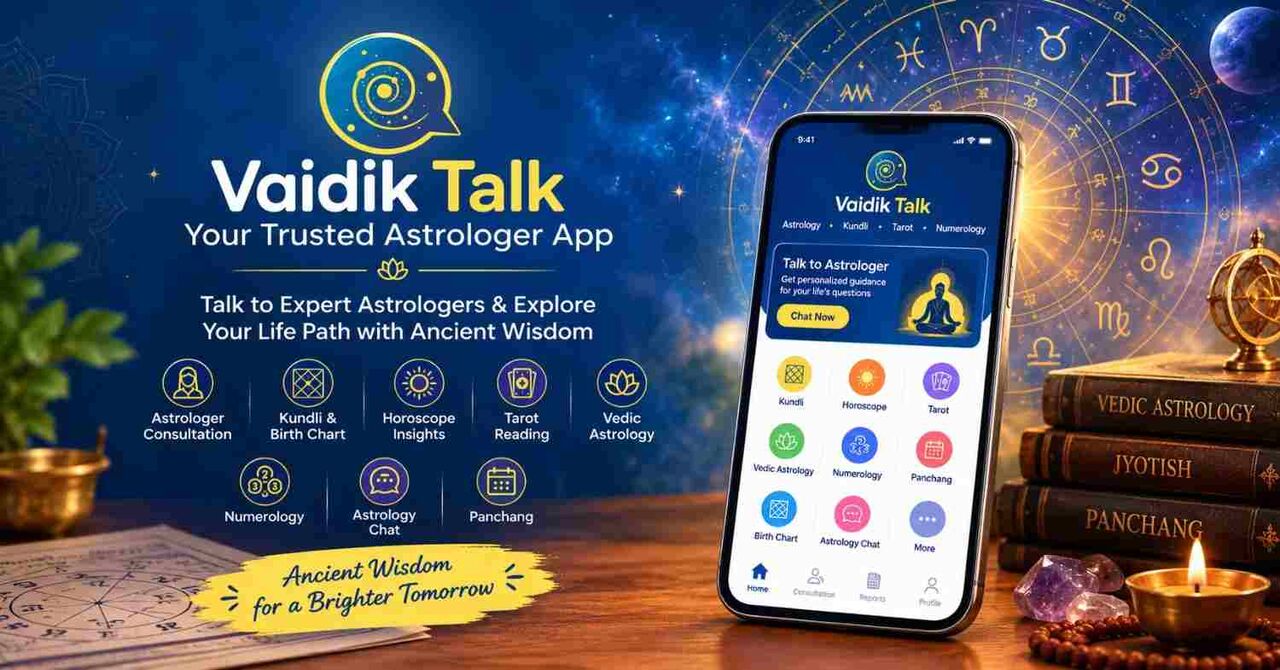 Mumbai, Business, Vaidik Talk &ndash; Trusted Astrologer App For Kundli & Horoscope