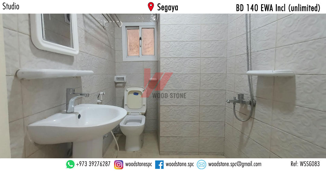 Segaya, Apartments, Flats, Houses & Villas, BHD 140/month,  Studio,  35 Sq. Meter,  Semi-Furnished Studio, SEGAYA - BD 140 Incl (unlimited) WSSG083