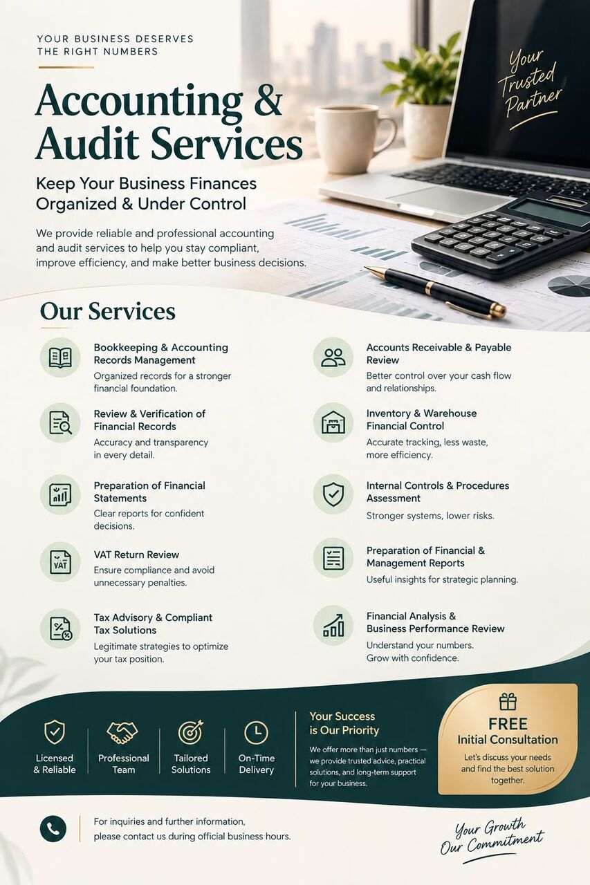 Jeddah, Accounting, Accounting & Auditing Services