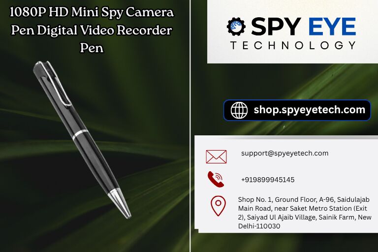 New Delhi, Electronics, INR 4500,  1080P HD Mini Pen Camera For Video Documentation