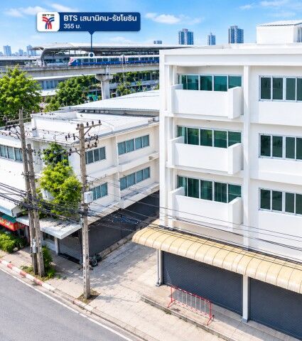 Bangkok, Villas, THB 24999,  50 Sq. Feet,  BTSเสนานิคม-รัชโยธิน 355ม.อาคารพาณิชย์ 4 ชั