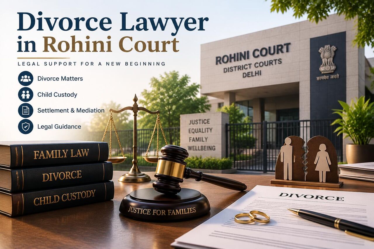 Rohini, Legal, How Can A Divorce Lawyer In Rohini Court Help You?