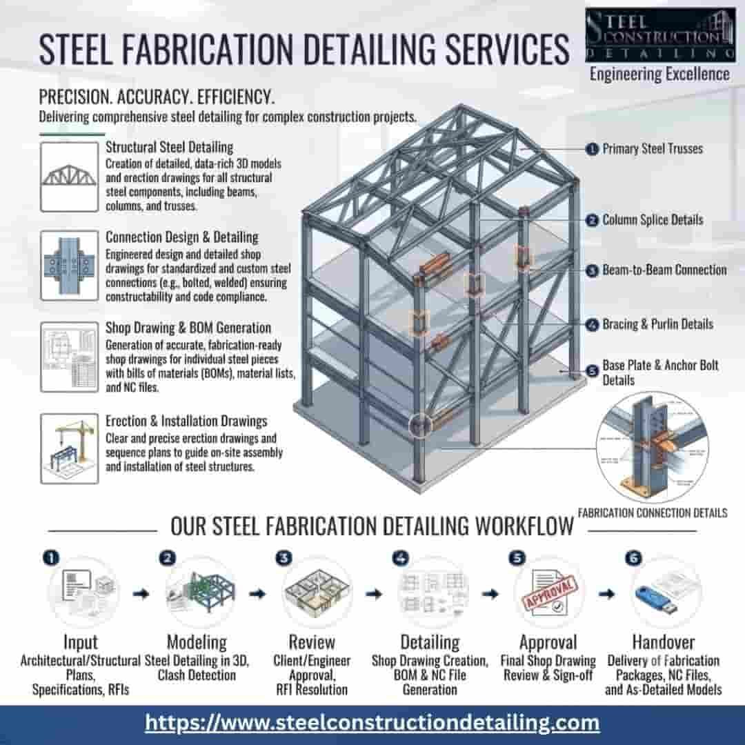 New York, Construction, Choose Reliable Steel Fabrication Detailing Services In Nashville.