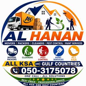 ♧AL HANAN MOVERS PACKERS ♧CLEANERS PEST CONTROL♧ PAINT SERVICES ALL KSA♧