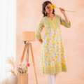 INR 945, Buy Printed Kurta For Women For Effortless Ethnic Fashion Online