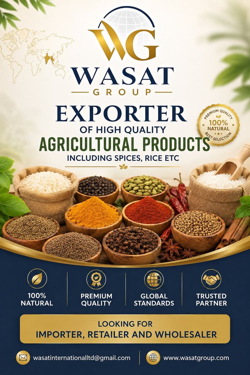 Riyadh, Business Partners, Exporter Of All Agricultural Products Spices, Rice Etc From India