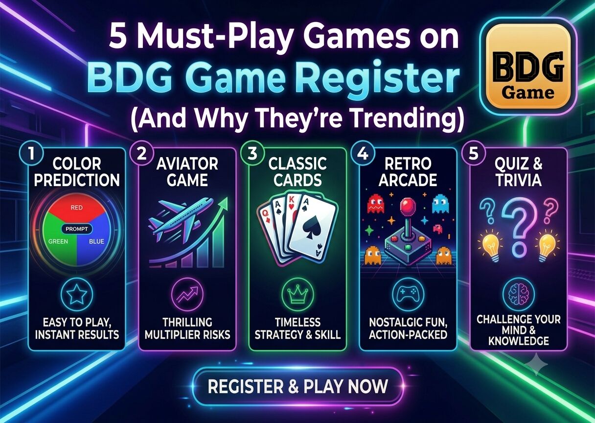 Mumbai, Business, 5 Must-Play Games On BDG Game Register