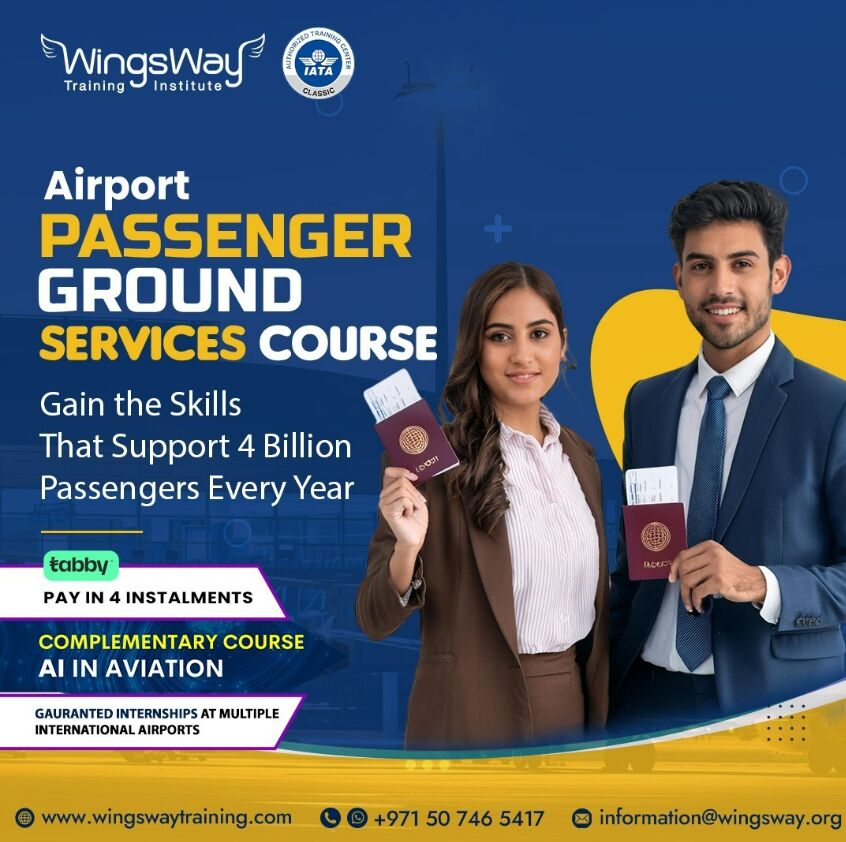 Dubai, Lessons Offered, Passenger Ground Services Course In Dubai