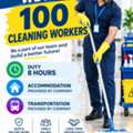 Need 100 Cleaning Workers Urgently
