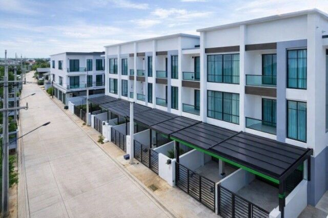 Bangkok, Villas, THB 24998,  24 Sq. Feet,  ให้เช่าโฮมออฟฟิศใหม่ 3 ชั้น 3นอน พุทธ