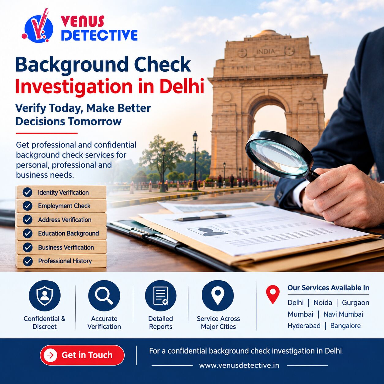 New Delhi, Legal, Professional Background Check Investigation In Delhi