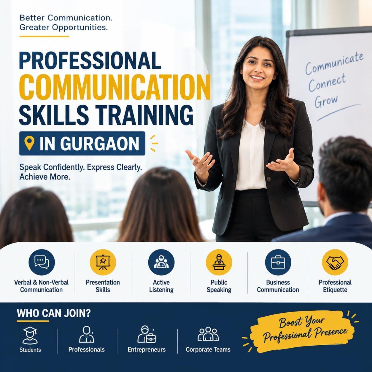 Gurgaon, Business, Professional Communication Skills Training In Gurgaon &ndash; The Image Kraft