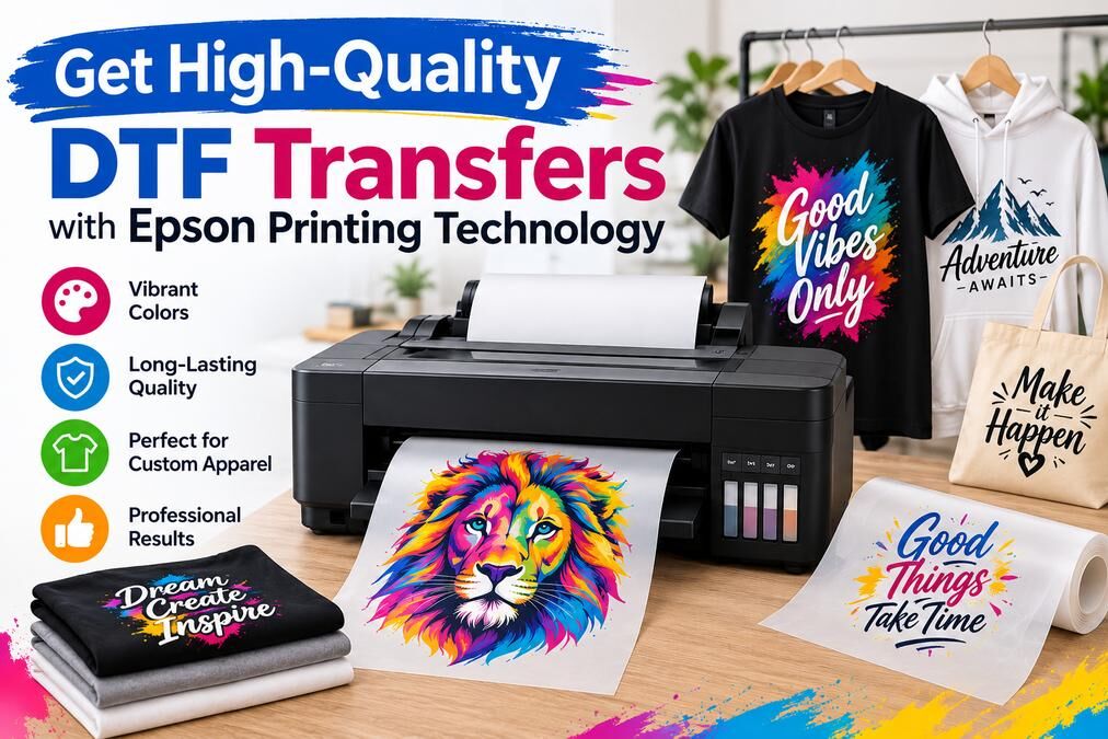 New York, Business, Get High-Quality DTF Transfers With Epson Printing Technology