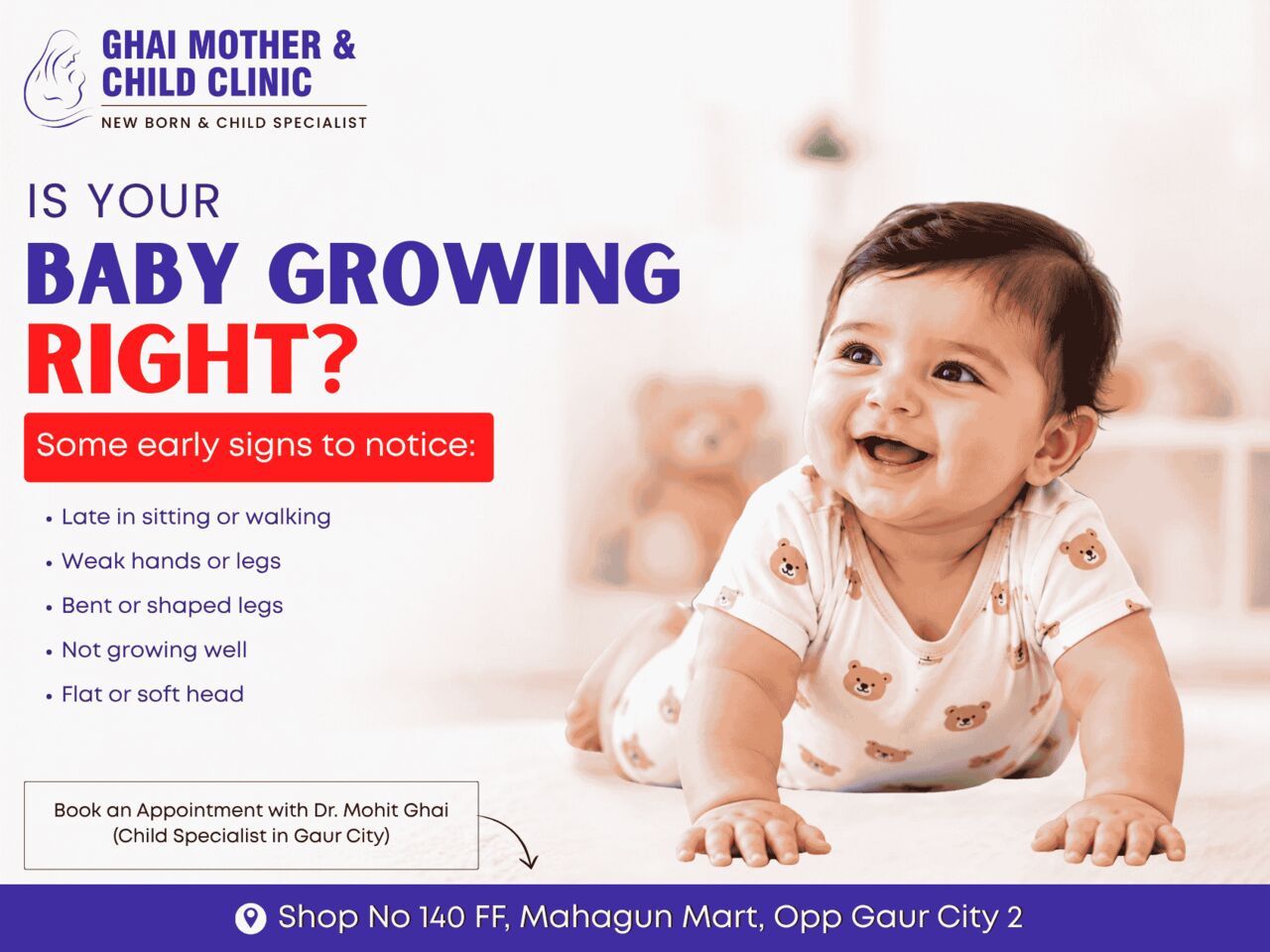 Greater Noida, Health & Beauty Items, Child Specialist In Gaur City 2 For Baby Growth & Development