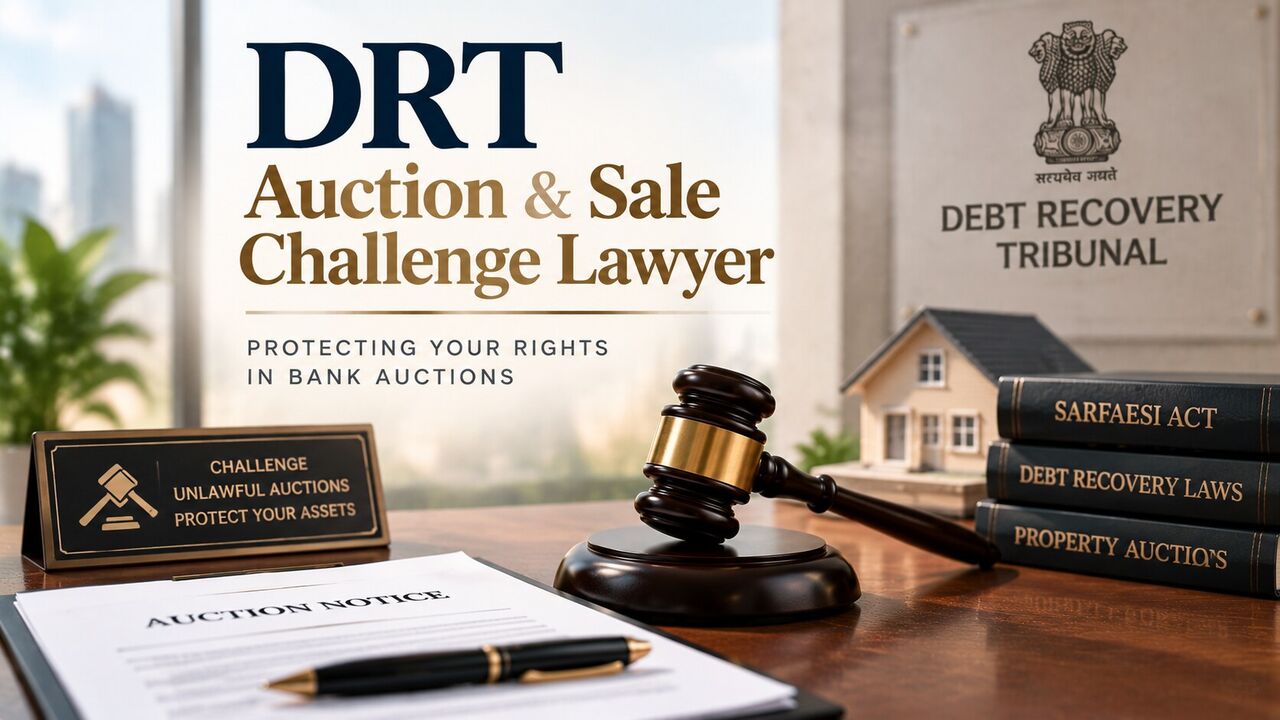 Mumbai, Legal, DRT Auction & Sale Challenge Lawyer For Recovery Cases?