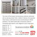 SAR 1550,  House Clearance: Solid Wood Chest Of 5-Drawers