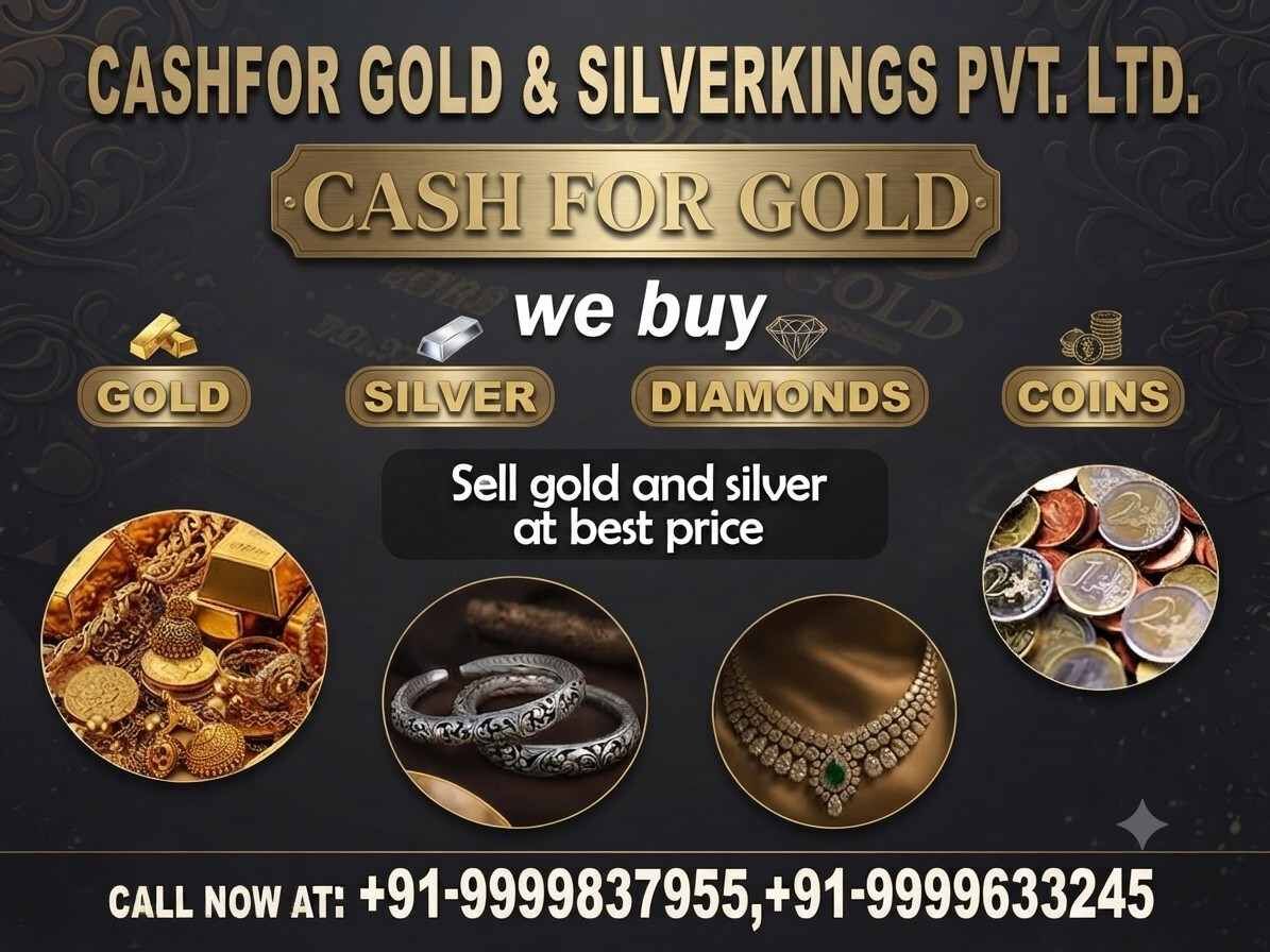 New Delhi, Items Wanted, Where Can You Find A Gold Buyer In Delhi NCR For Old Silver?