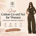 INR 5,  Shop Cotton Co-ord Set For Women | Discover Western Styles