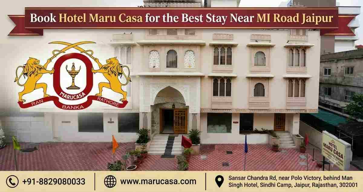 Jaipur, Restaurants, Book Hotel Maru Casa For The Best Stay Near MI Road Jaipur