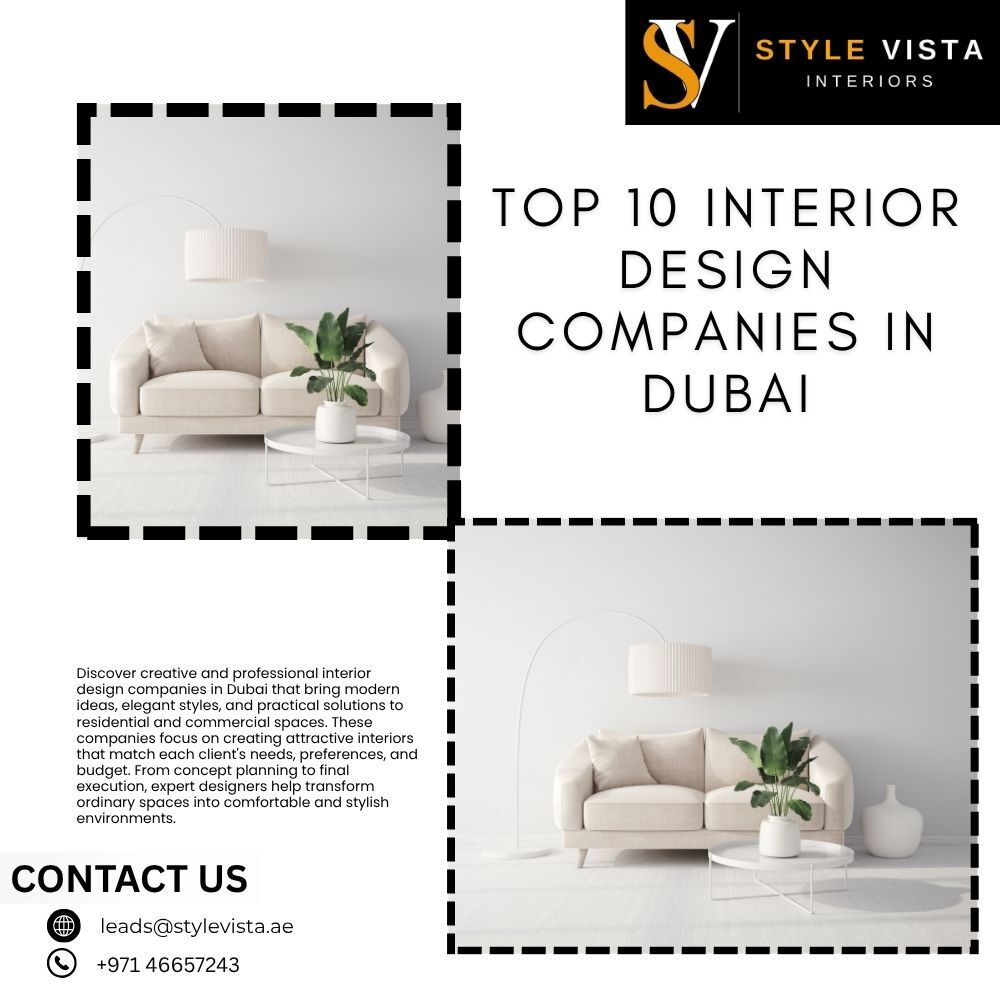 Dubai, Interior Design, Top 10 Interior Design Companies In Dubai For Modern Home And Office Interior Solutions