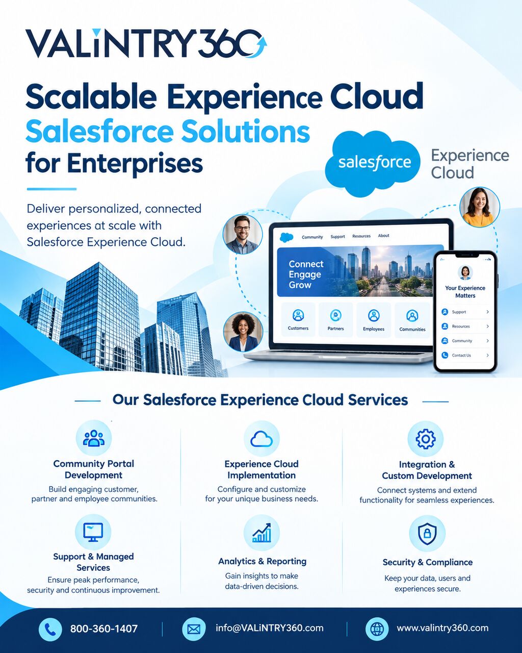 New York, Software Development, Scalable Experience Cloud Salesforce Solutions For Enterprises