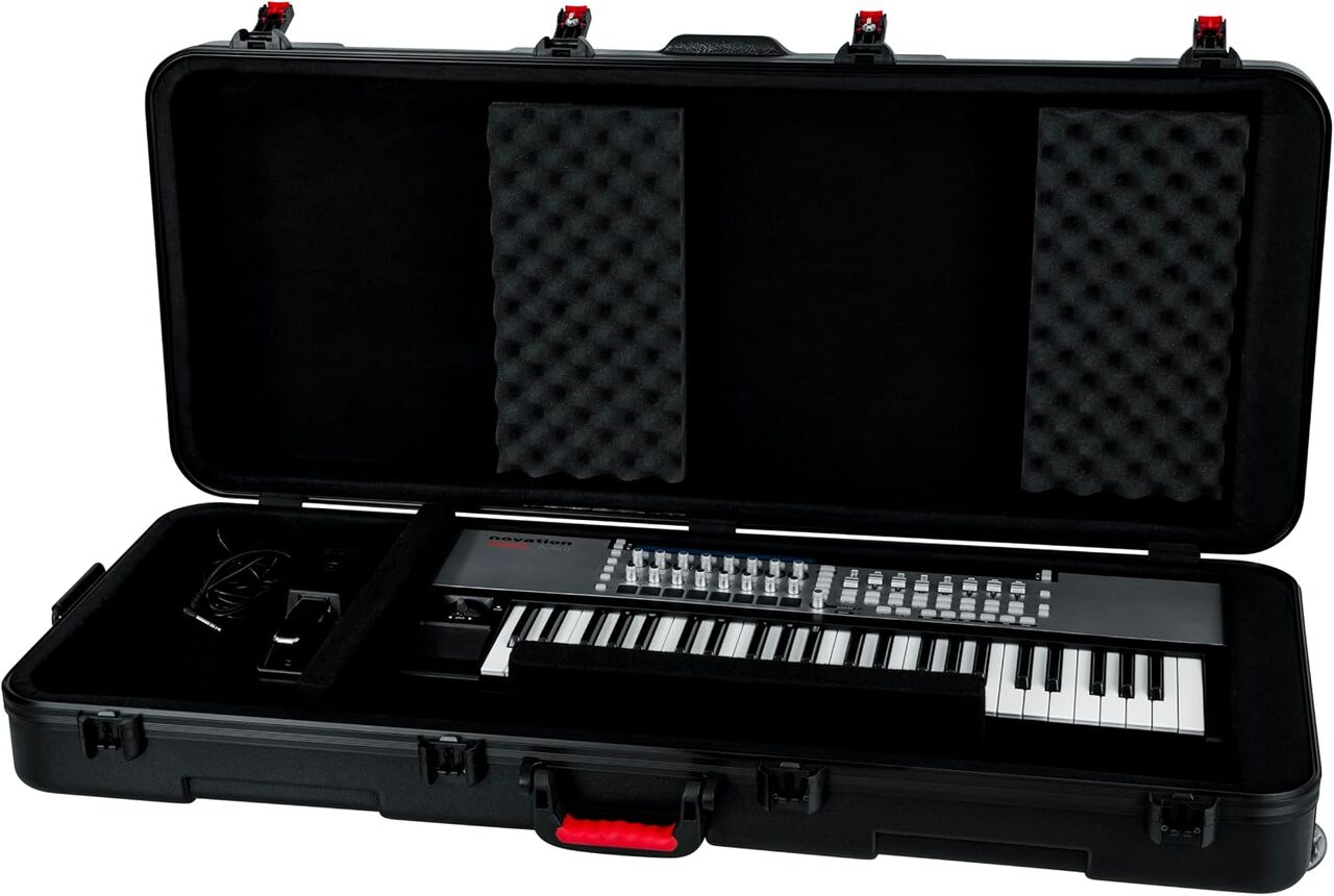 Jeddah, Musical Instruments, SAR 1200,  Gator Cases TSA Flight Case For 61-Note Keyboards (GTSA-KEY61)