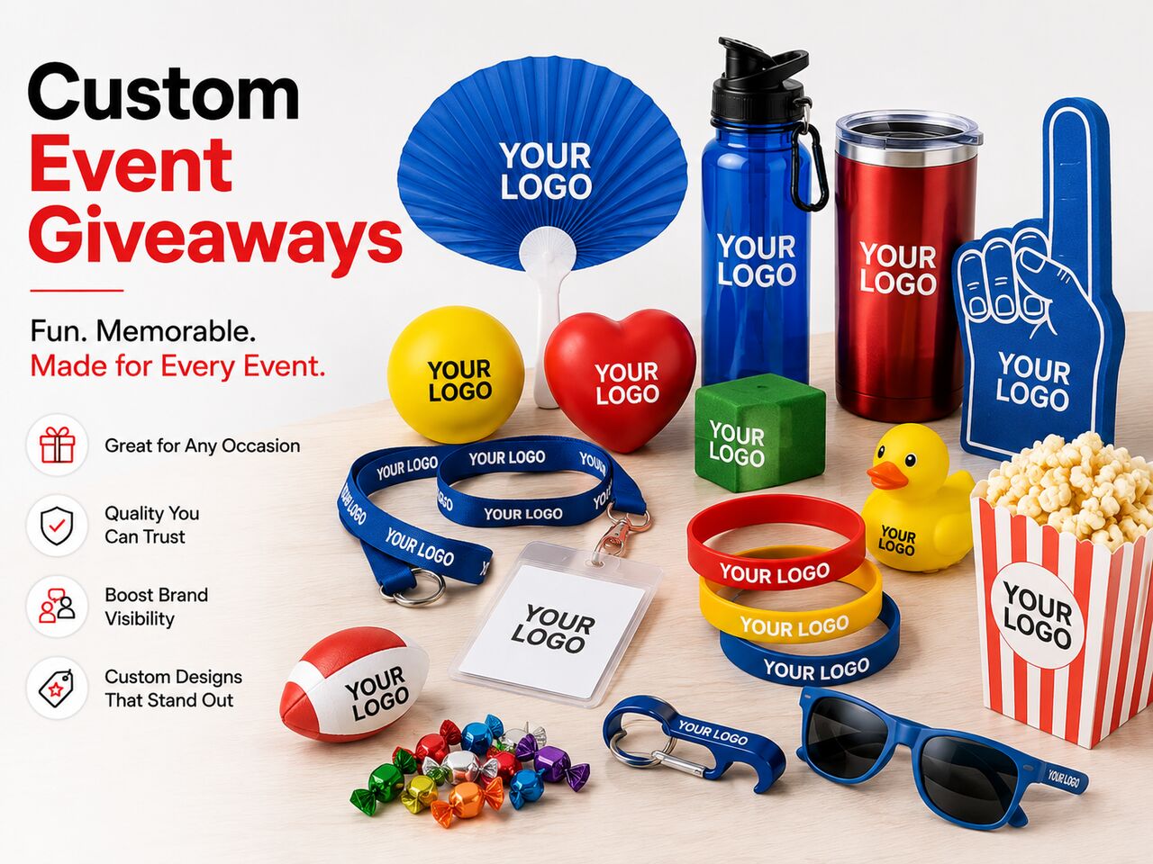 New York, Business, Custom Promotional Event Giveaways Printed With Your Logo