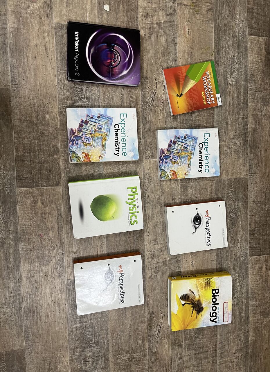 Riyadh, Books, SAR 500,  American Curriculums Grade 10,11,12 Books Packageكتب اميركان للبيع