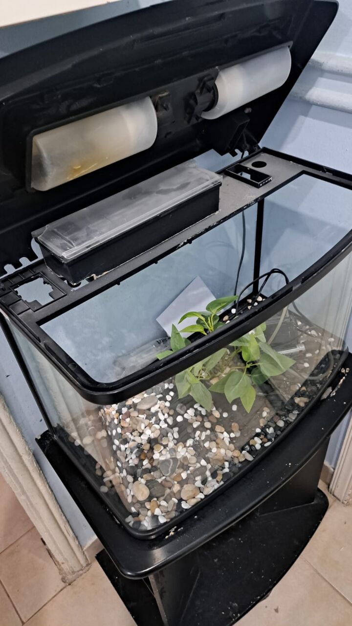 Al Sulaymaniyyah, Household Items, Bamboo Wood Shoe Rack + Fish Aquarium + TV Trolley + Kids Table With 2 Chairs