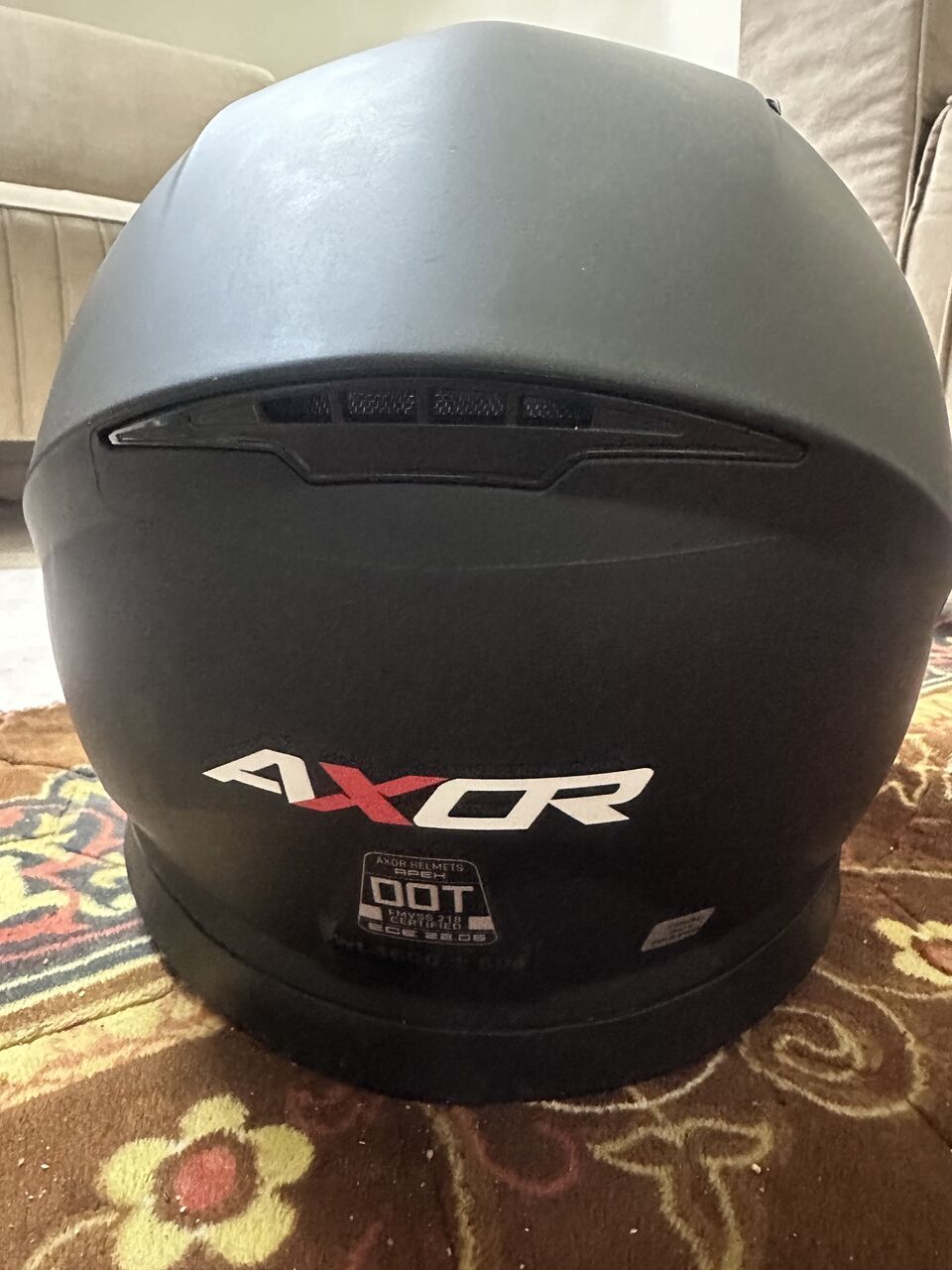 Riyadh, Motorcycles, SAR 350,  Axor Helmet Dot Ece Isi Certified Unused Size L