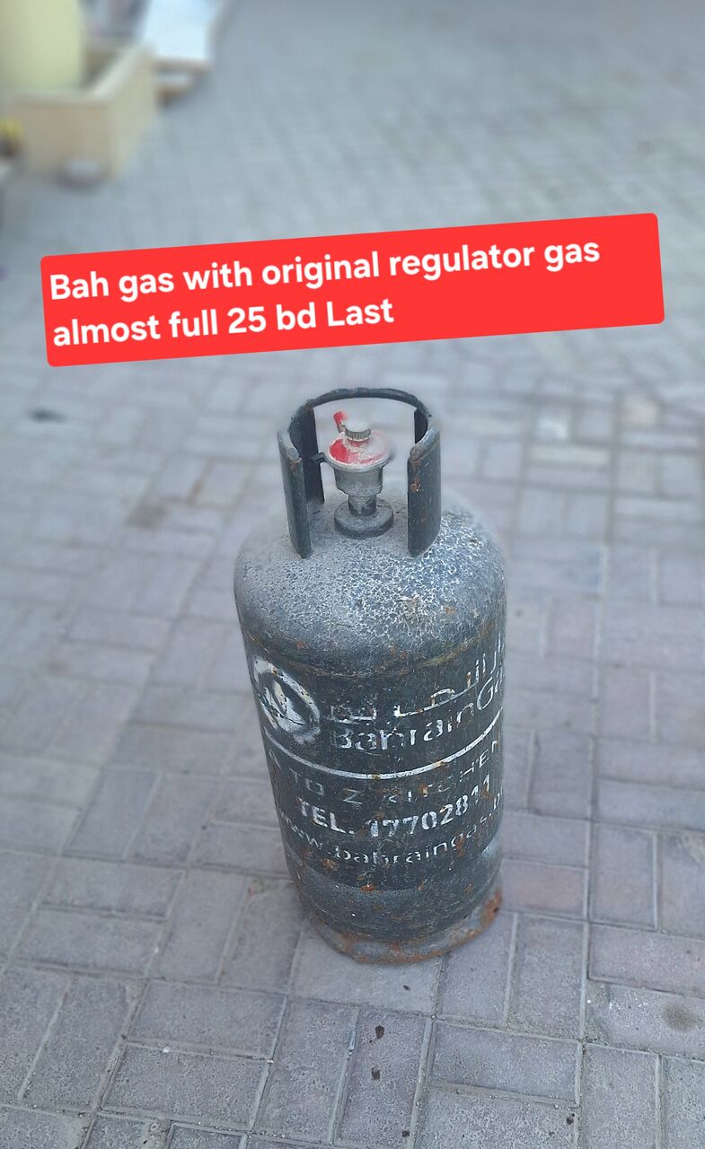 Manama, Household Items, BHD 22,  Bahrian Gas Full And Regulator 25 Bd Bahrian Gas Full 22 Bd Msg 3670 8372 Wts Ap